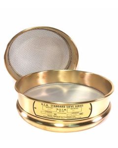 8" Sieve - Brass Frame/Stainless Mesh (Dual Mfg)